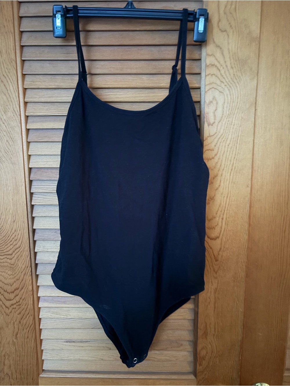 Torrid spaghetti strap body suit size 1x black